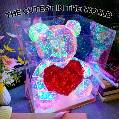 Led Light Up Teddy Bear Romantic