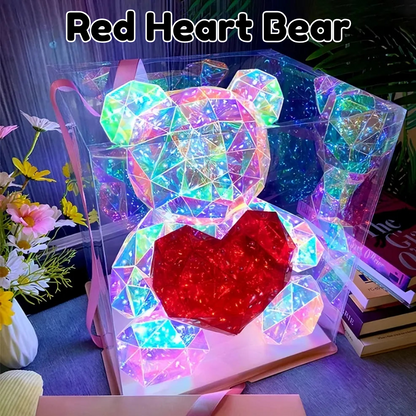 Led Light Up Teddy Bear Romantic